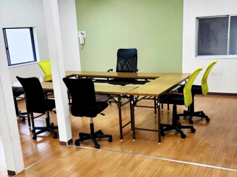 2階の作業スペースの写真